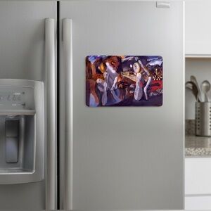 4.5x5 My Moody Dali Magnet Painting